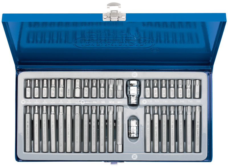Draper 33322  Expert TX-STARÂ® Hex. & Spline Mechanic's Bit Set, 3/8, 1/2