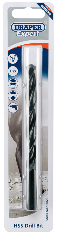 Draper 53068  HSS Drill Bit, 7/16