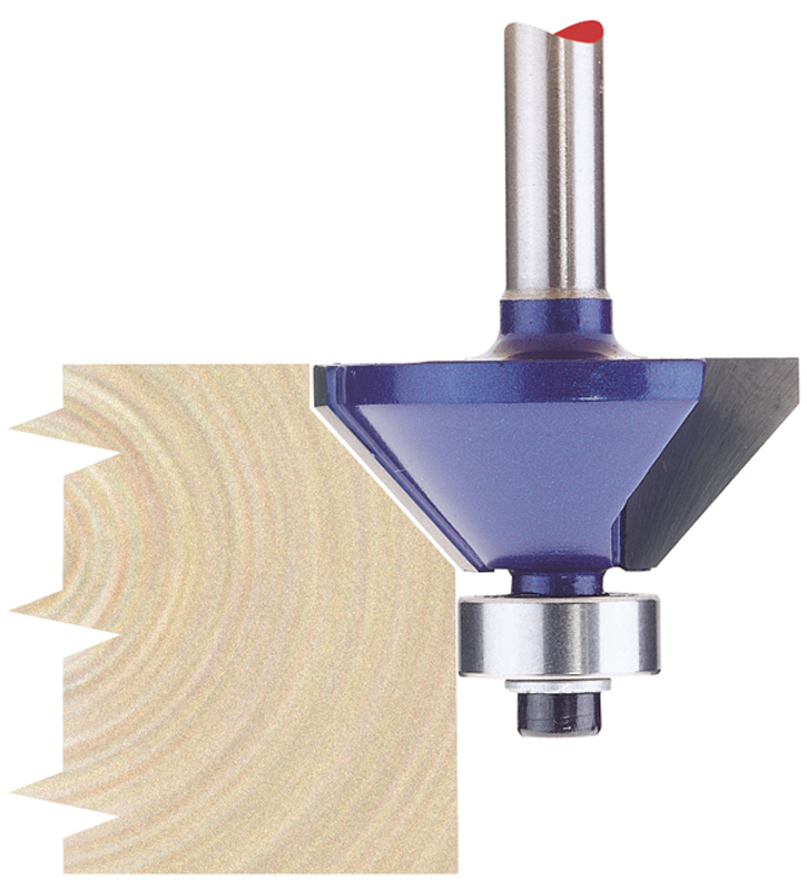 Draper 75340  TCT Router Bit, 1/4