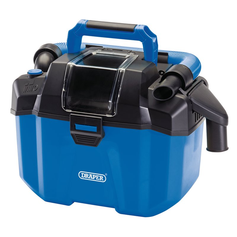 Draper 98501  D20 20V Wet and Dry Vacuum Cleaner (Sold Bare)