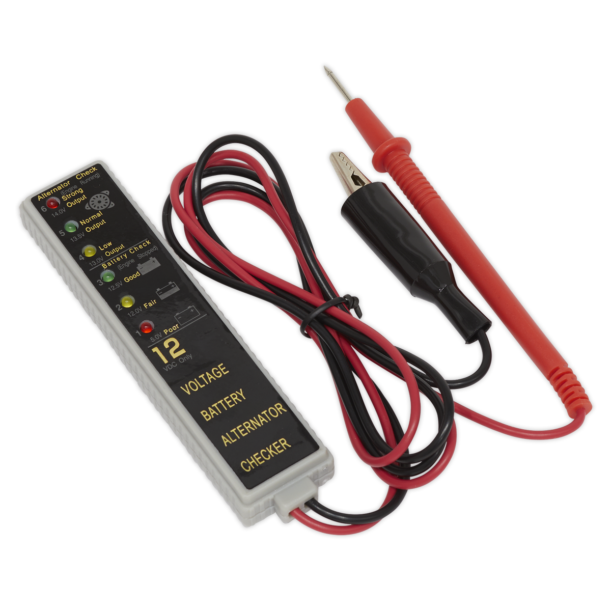 Sealey AK400 Battery/Alternator Tester 12V LED