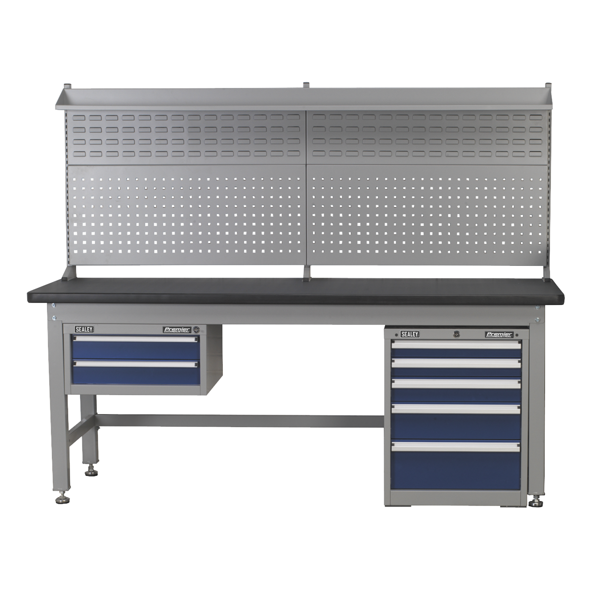 Sealey API2100COMB02 API2100COMB02 2.1m Complete Industrial Workstation & Cabinet Combo