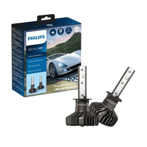 H1 Philips Ultinon Pro9100 HL LED Headlights (Pair)