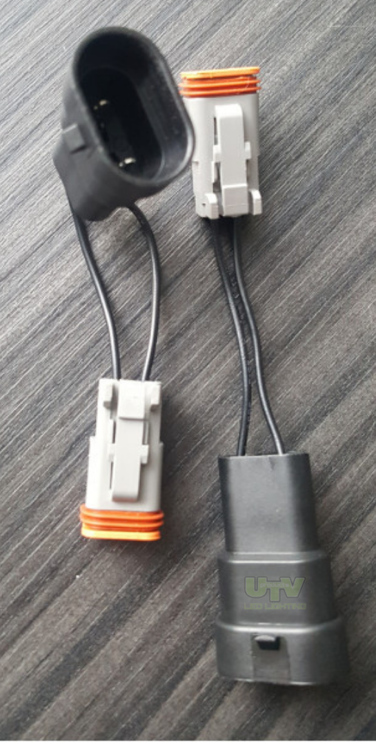 9006 Female Connector to Deutsch DT 2 Pin Male - UTV729